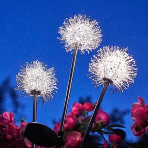 Alternative view of Outdoor LED Solar Dandelion Lights(2 Packs)