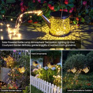 Alternative view of Glowing Garden Watering Can